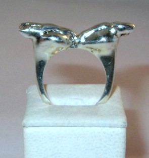 Silver Rabbits ring